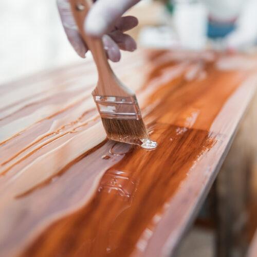 Beitsen omkisting hottub