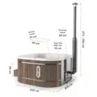 Hottub Trontheim - Externe kachel