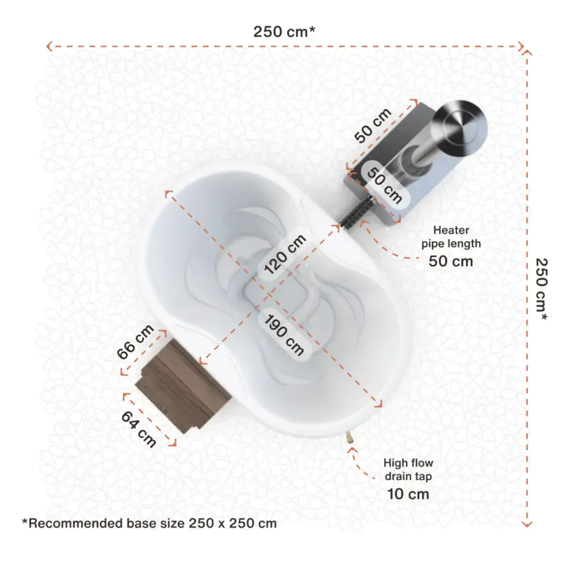 Hottub Larvik - Externe Kachel