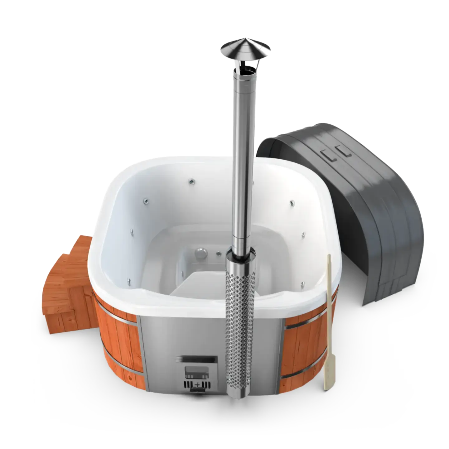 Hottub Trontheim - Interne Kachel