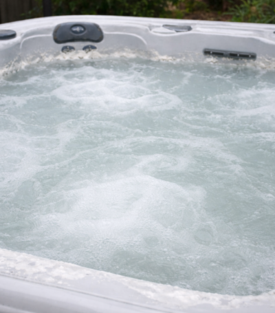 Treobel jacuzzi water door te hoge alkaliniteit