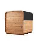 WHB Cube sauna 210 houten achterkant