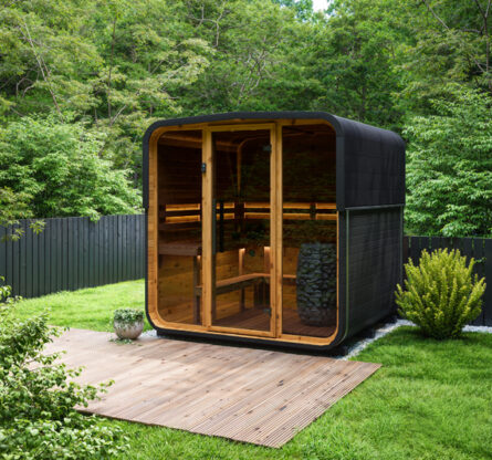 WHB Cube sauna 210 zwart