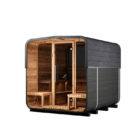 WHB Cube sauna 250 canopy zwart