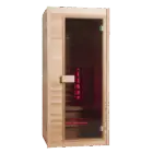 Product foto van de HealthCare 90 Sauna in licht eiken hout