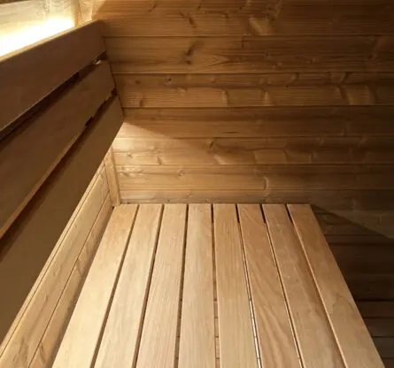 WHB Cube sauna 250 canopy bank