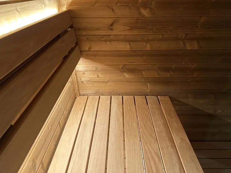 WHB Cube sauna 250 canopy bank