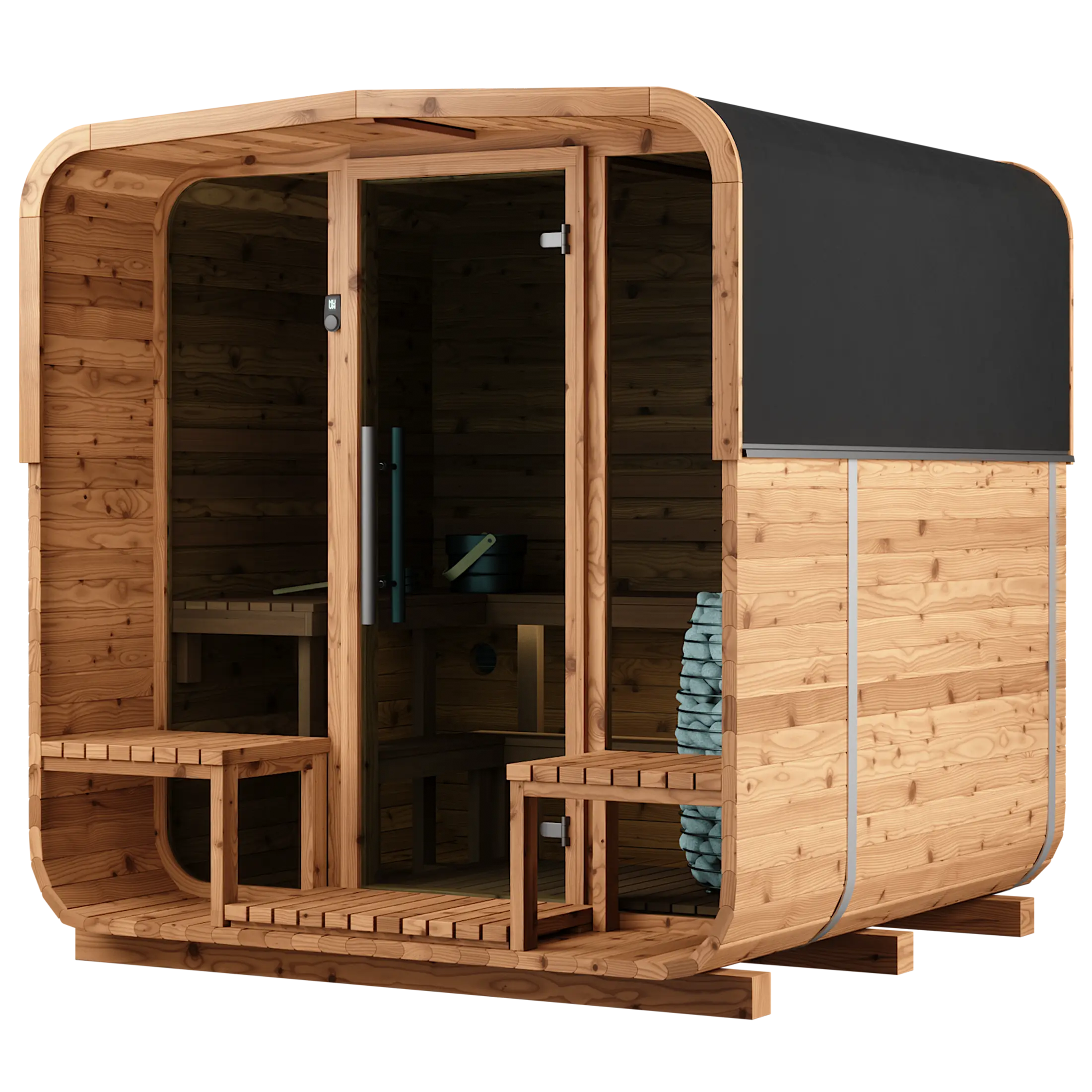 WHB Cube sauna 250 canopy productafbeelding